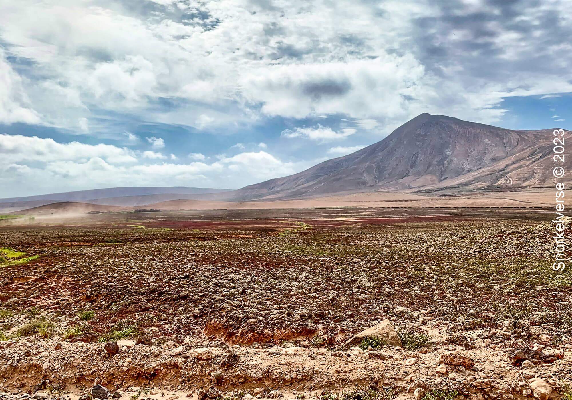 Fuerteventura Volcanic Landscape, Canary Islands, Europe