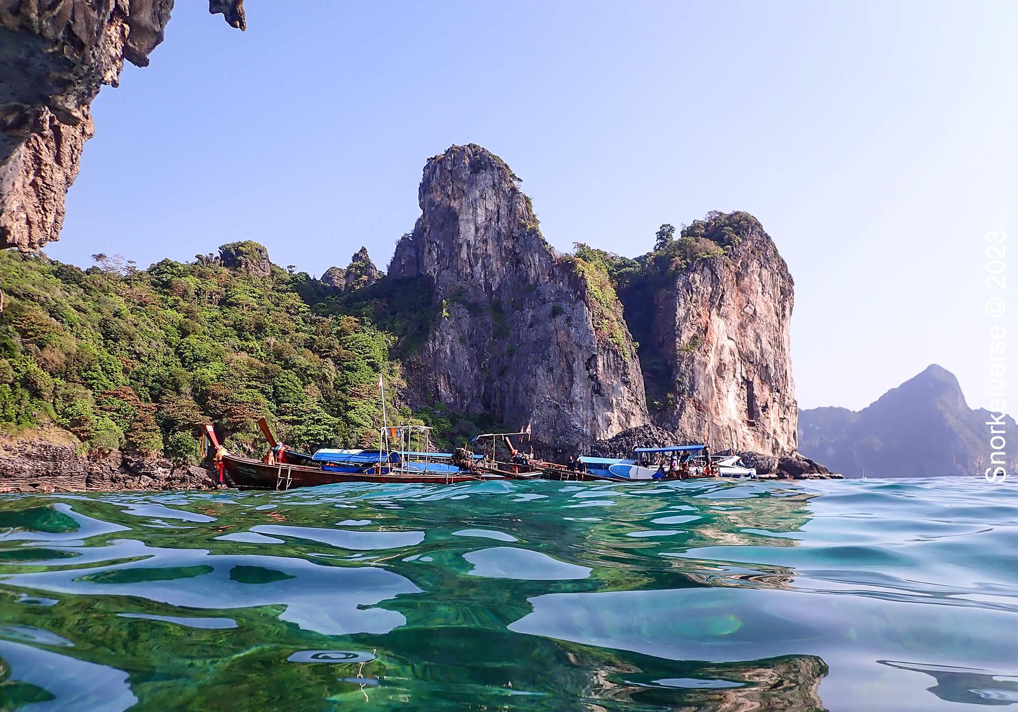8 Best Snorkeling Spots Phi Phi Islands 24 Nui Beach
