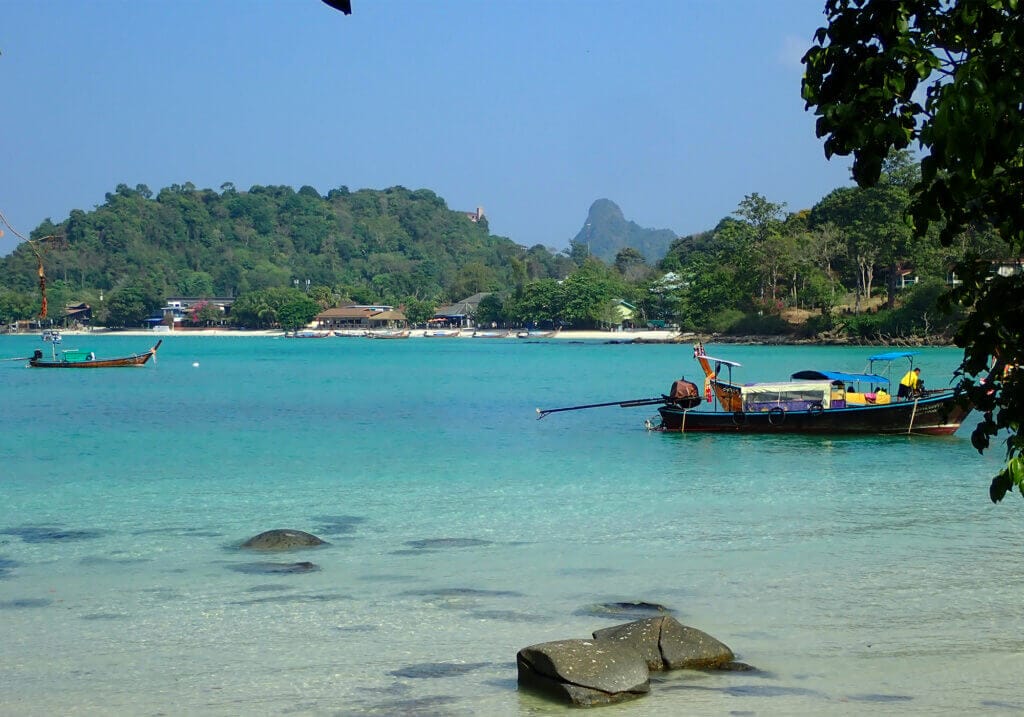 Snorkeling with Blacktip's at Shark Point, Phi Phi Islands 26 Shark Point Walk View