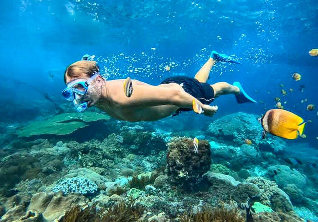 Luke Snorkeling Nusa Lembongan