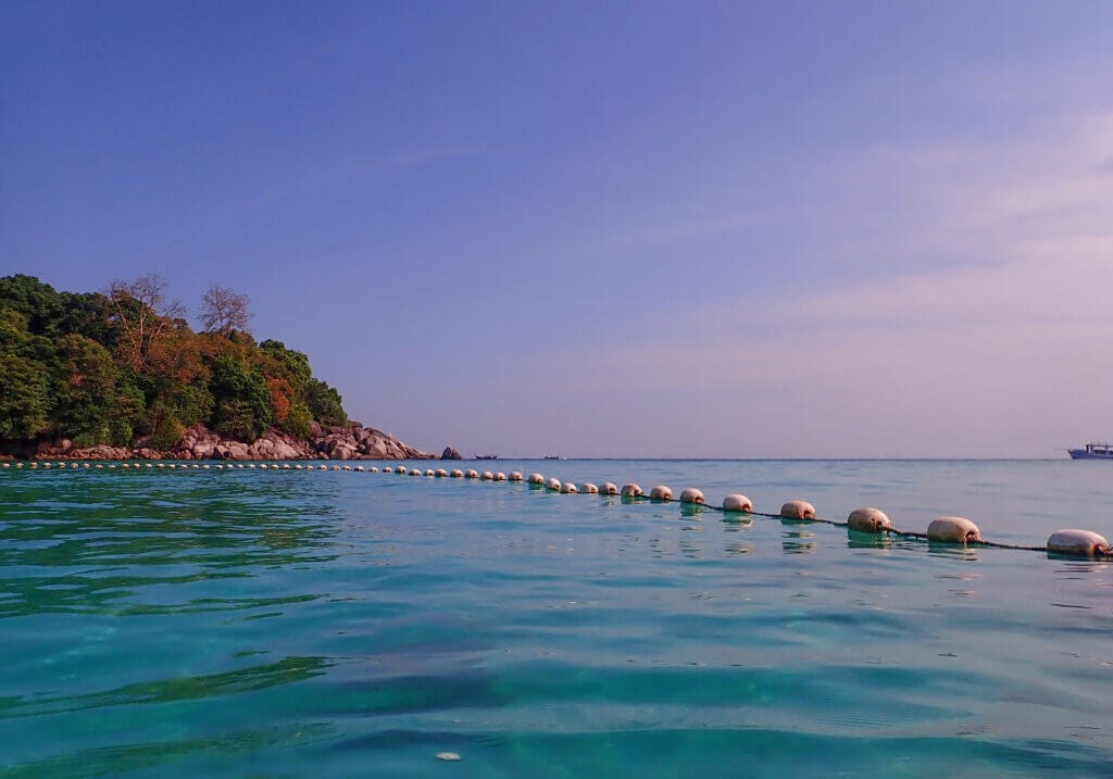 Snorkel section at Pattaya Beach
