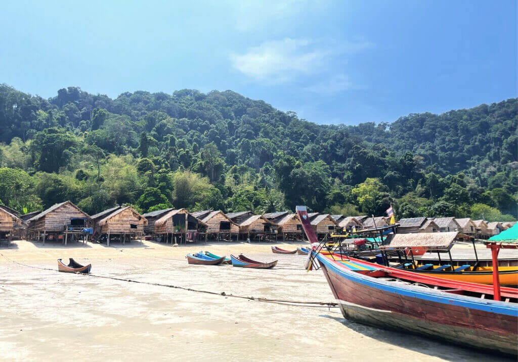 Snorkeling Surin Islands, Thailand 54 Moken Village ,Surin Islands