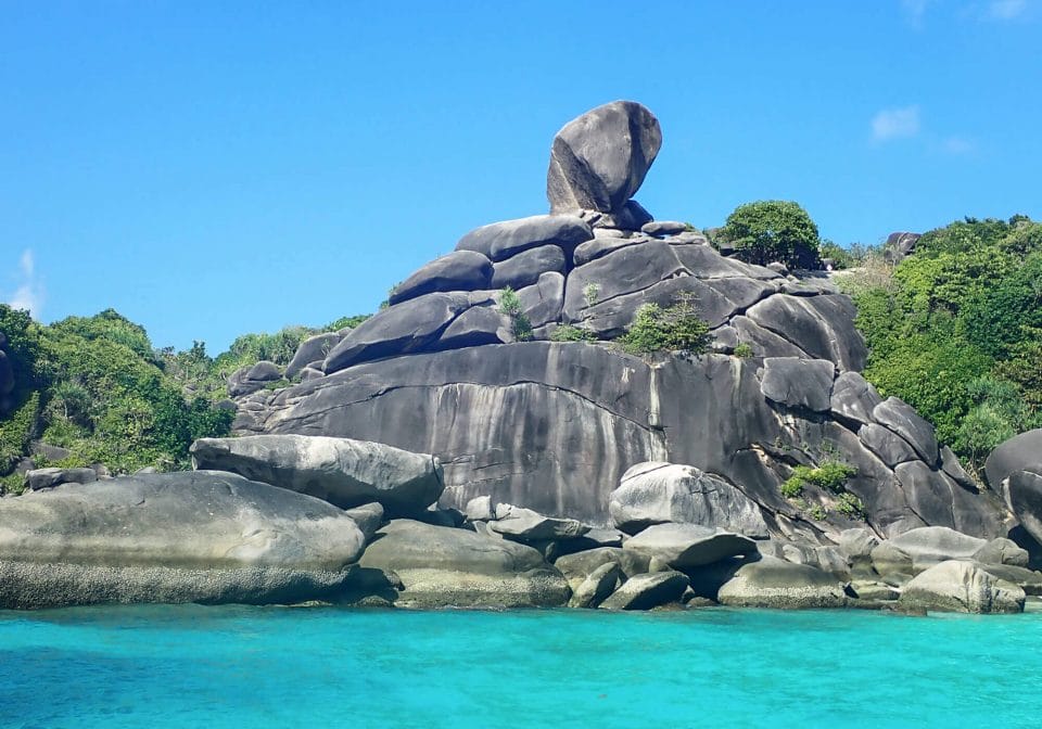 Sailboat Rock, Similan Islands