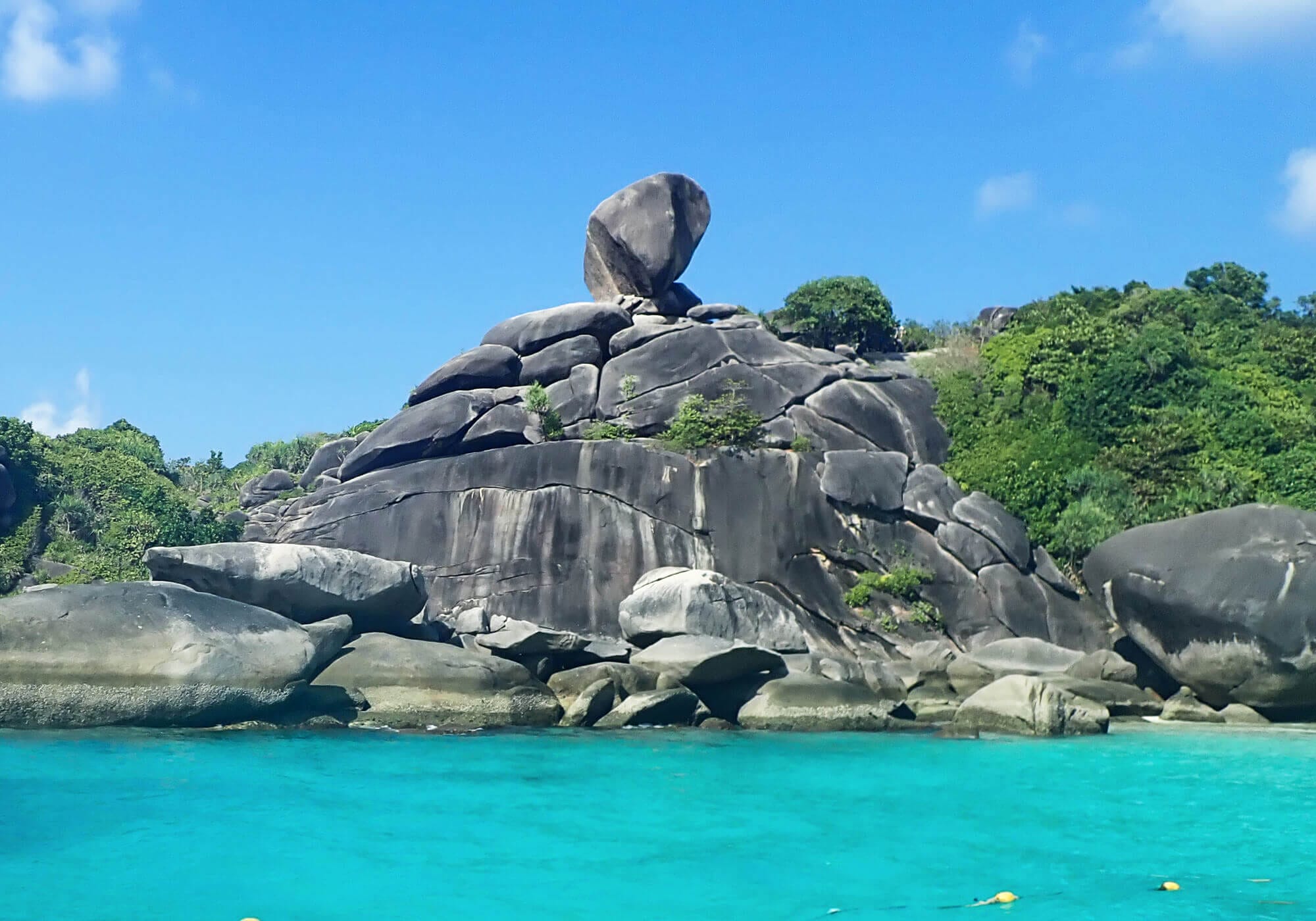 Sailboat Rock, Similan Islands