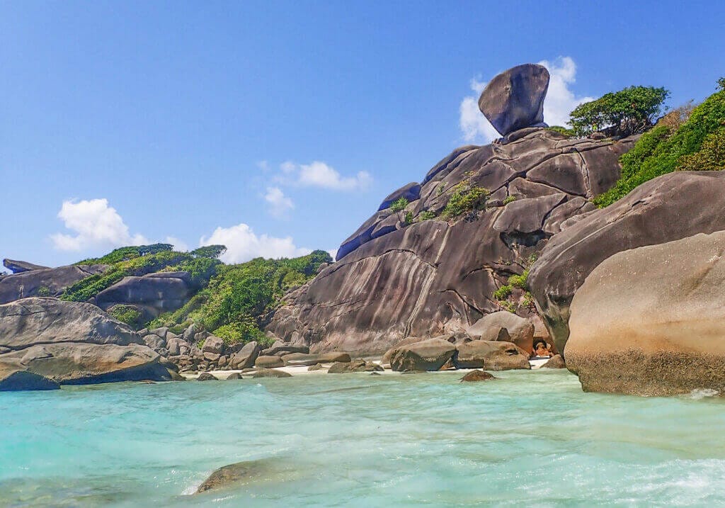 Sailboat Rock Viewpoint, Donald Duck Bay, Similan Islands