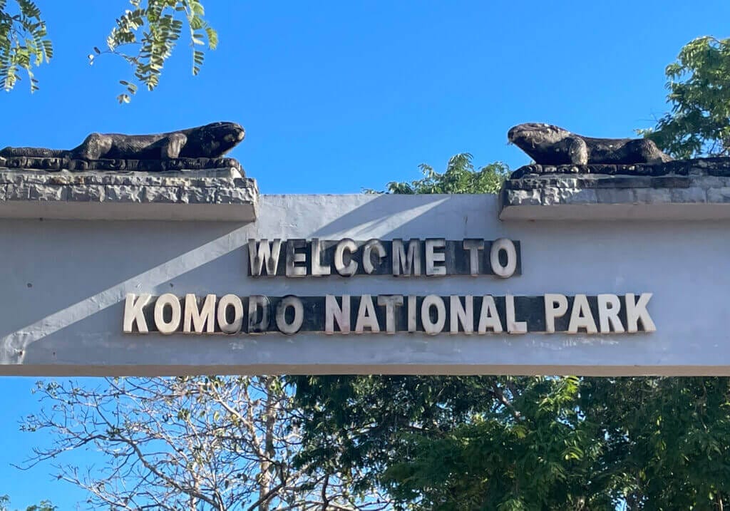 Snorkeling the Jurassic Komodo National Park, Indonesia 15 Komodo National Park Entrance