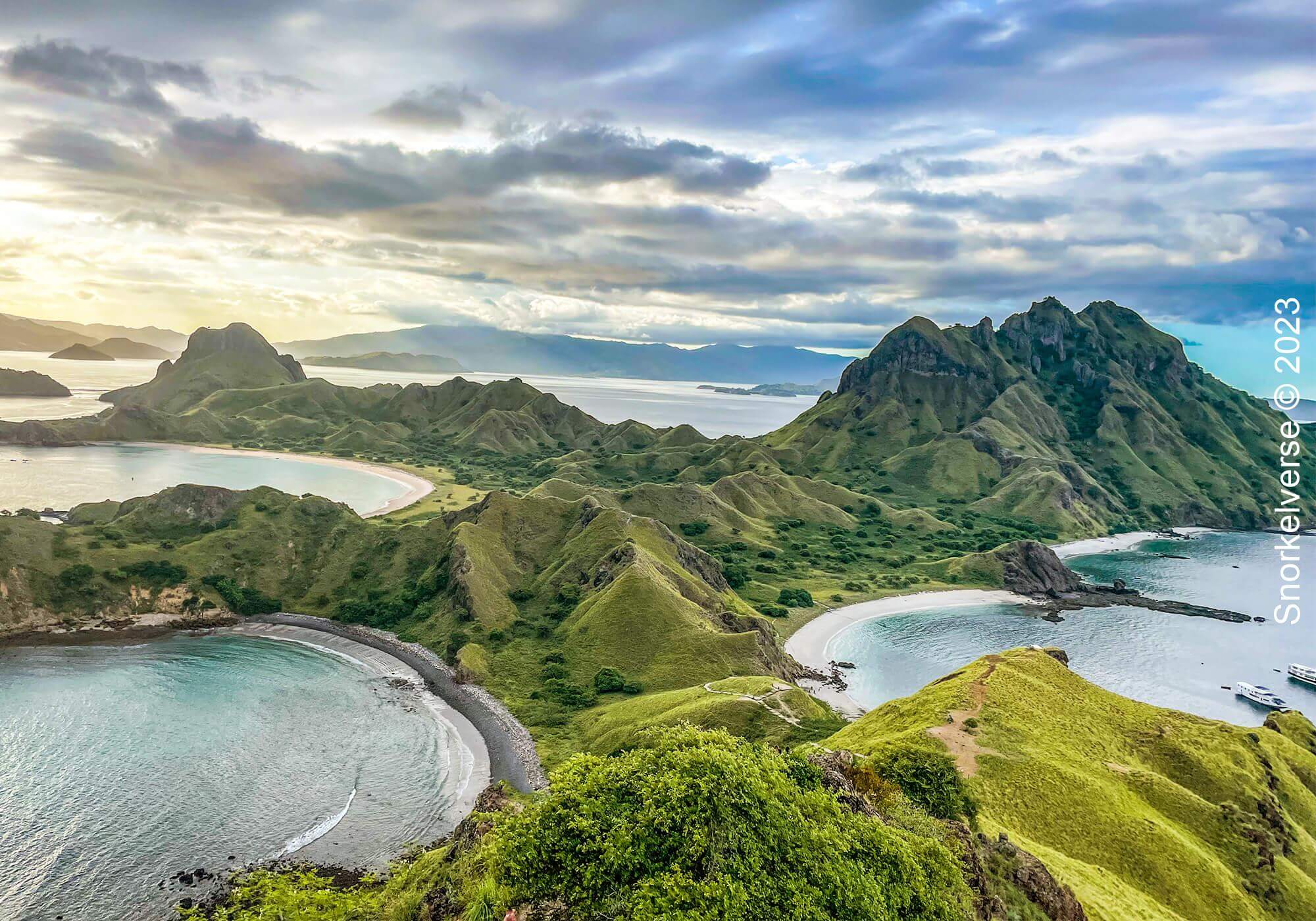 Snorkeling the Jurassic Komodo National Park, Indonesia 26 Padar Island Viewpoint, Komodo National Park, Indonesia