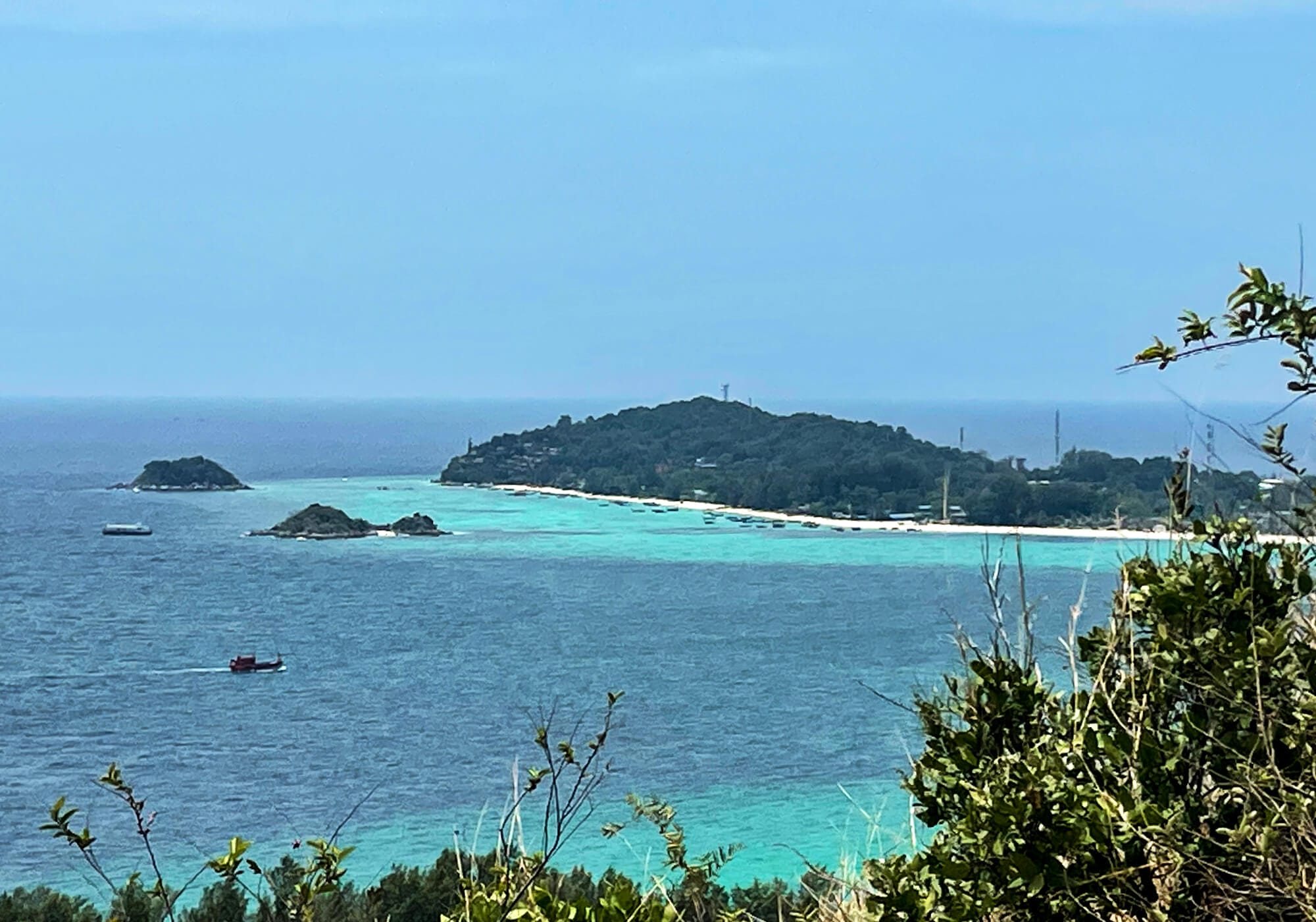 View of Koh Lipe, Koh Kra, and Koh Usen, Viewpoint One
