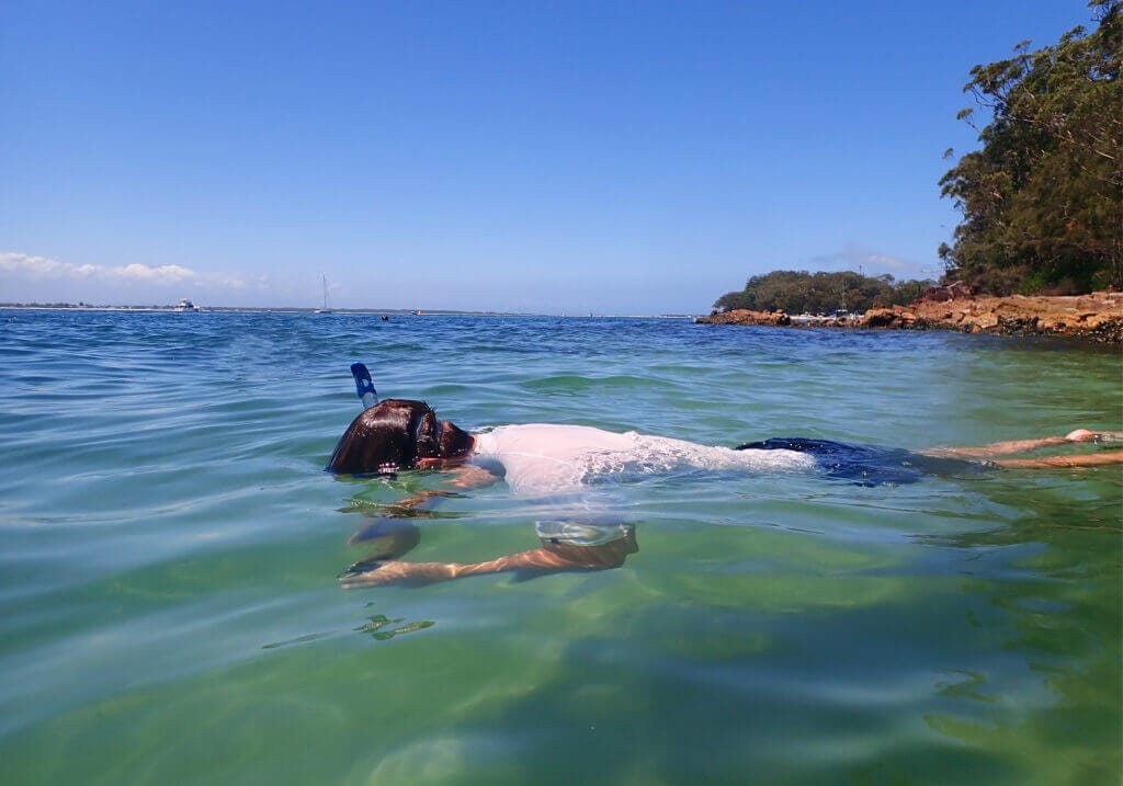 Snorkeling Fly Point, Nelsons Bay, Port Stephens, New South Wales
