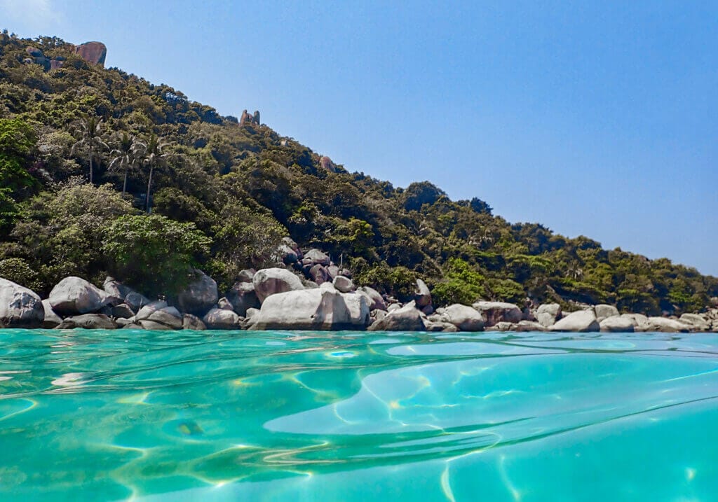 Snorkeling Japanese Gardens, Koh Tao